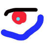 Logo Auge von KUUUK Verlag mit 3 U